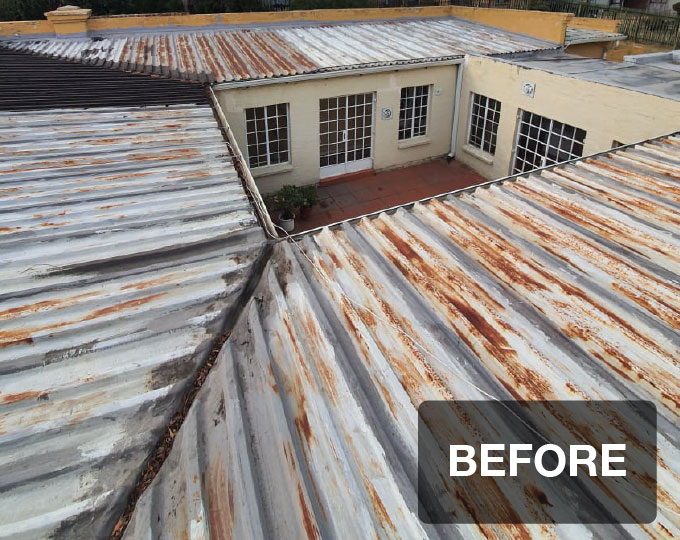 Penny-Wise-Waterproofing-&-Roofing-Specialists-Board-&-Torch-Before